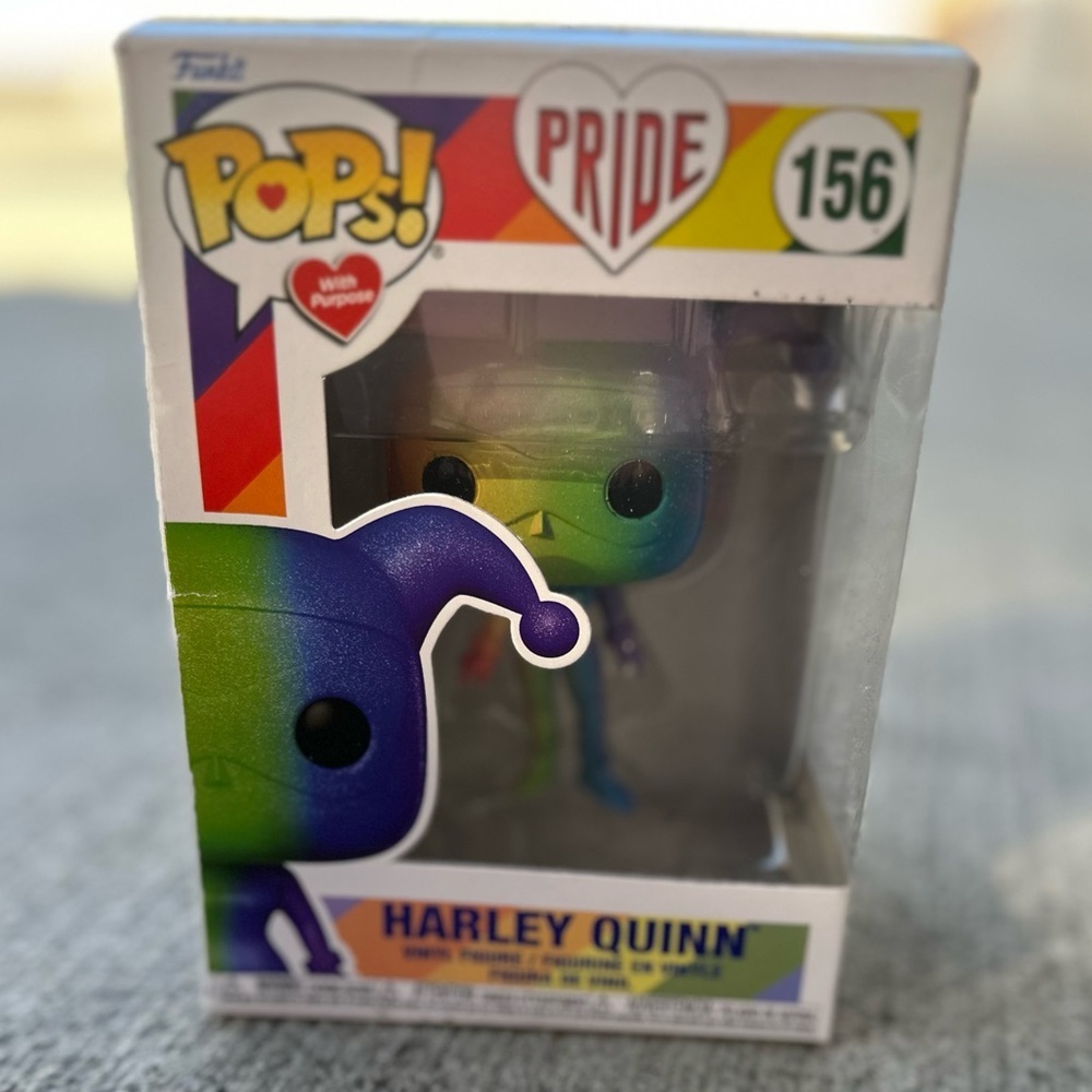 Harley Quinn #156 - Pride Funko Pops!